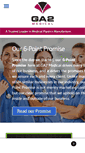 Mobile Screenshot of ga2medical.com